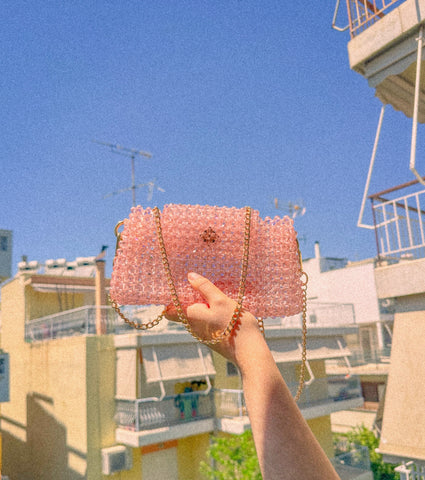 Kalypso Crystal Bag - Pink