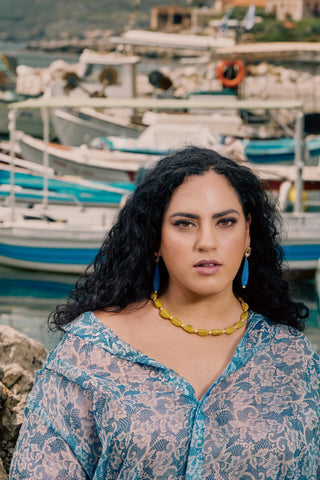 Blue Earrings