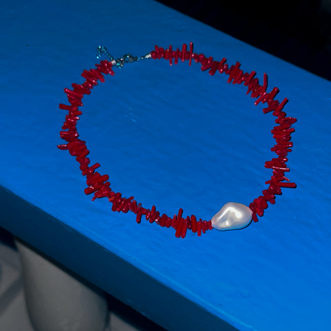 Red Coral Necklace