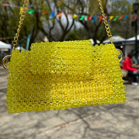 Kalypso Crystal Bag - Yellow
