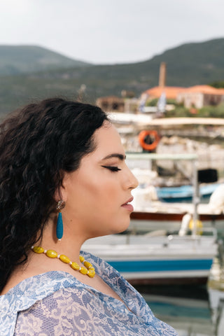 Blue Earrings