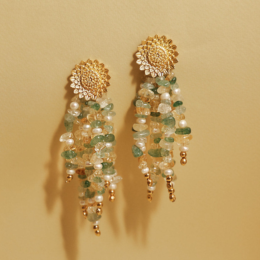 Helianthus Earrings