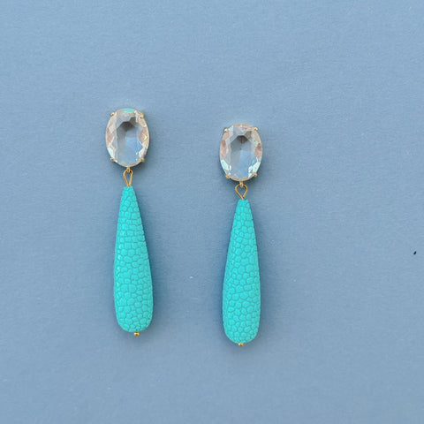 Light Blue Earrings