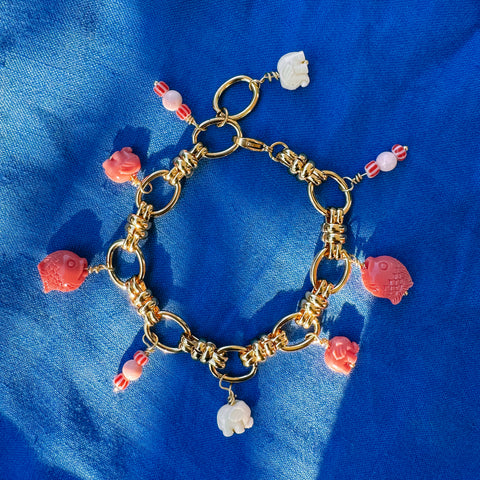 Salmon pink Bracelet