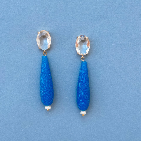 Blue Earrings