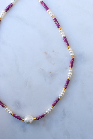 Amalfi Purple Necklace