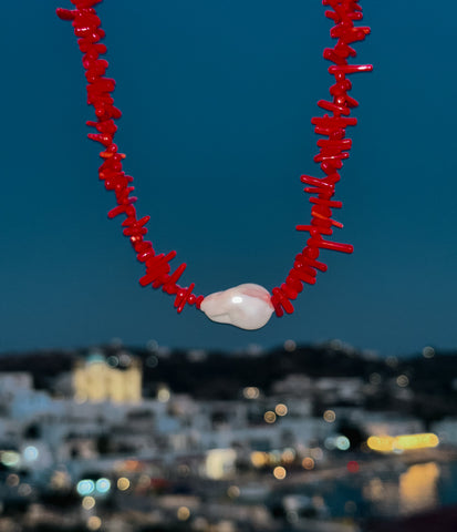 Red Coral Necklace