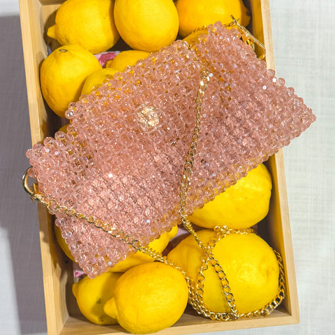 Kalypso Crystal Bag - Pink