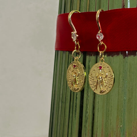 Scorpion Drop Earrings