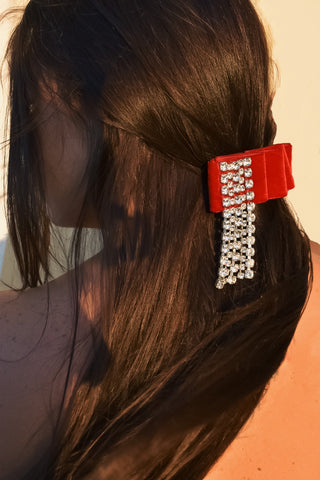 Red Velvet Barrette