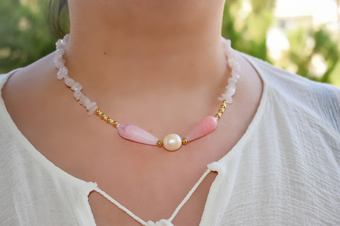 Pink Sand Necklace