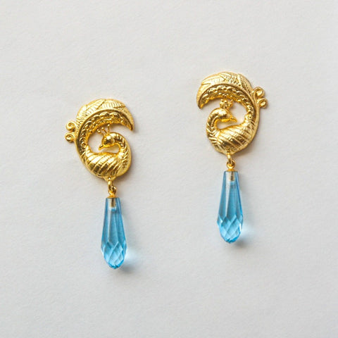 Peacock Earrings