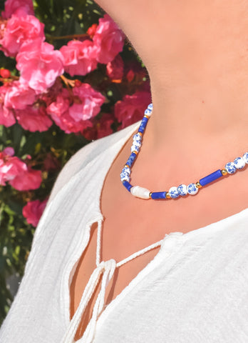 Amalfi Necklace - Blue